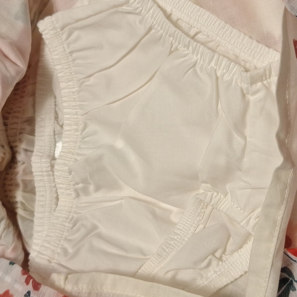 NEW! Baby Girls 2pc Set Long Sleeve Floral Chiffon Dress, Red, ⁃ Carter' - Picture 6 of 11